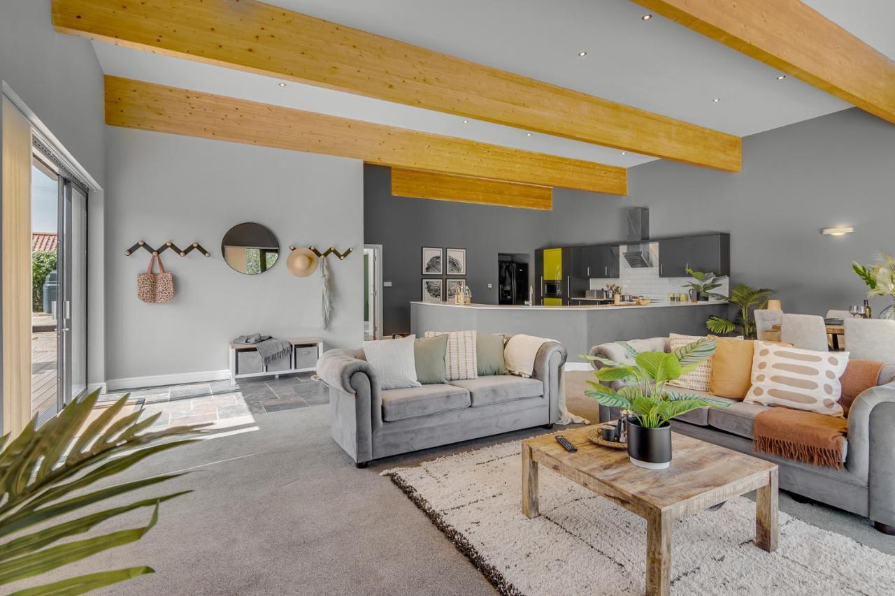 4-Bed Countryside Retreat Near Thetford Forest Snetterton Extérieur photo